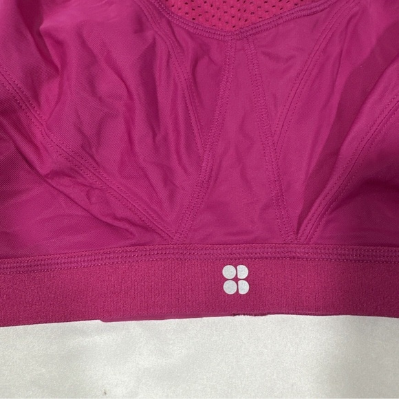 NWT $68‎ Sweaty Betty [ 38DD ] Ultra Running Sports Bra in Phlox Pink - Picture 5 of 11